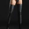 PATRICE CATANZARO Sicilia Faux Leather Stockings Fetish Leggings | Black Faux Leather -PATRICE CATANZARO Shop Photo Pascal LATIL CATANZARO 20.jpg WEB3 grande