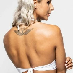 PATRICE CATANZARO Shop -PATRICE CATANZARO Shop Trefle Top Lycra White Fetish Tops Les Ptites Folies SEXYSHOES COM 2 grande