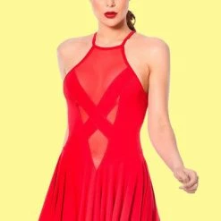 PATRICE CATANZARO Edgy Dresses Clemintina Lycra Dress