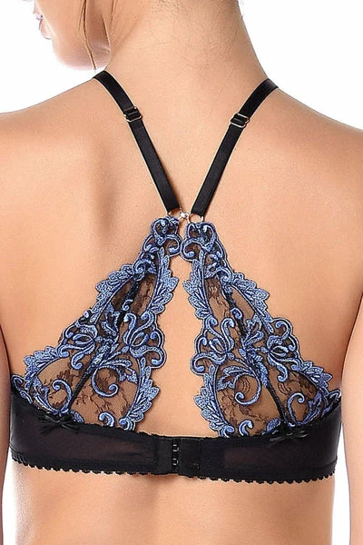 PATRICE CATANZARO Fetish Separates Dory Fetish Bra | Black Embroidery 6 PATRICE CATANZARO Fetish Separates Dory Fetish Bra | Black Embroidery - Image 4